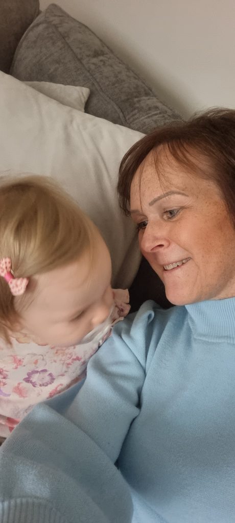 Granny and Grandaughters heads.